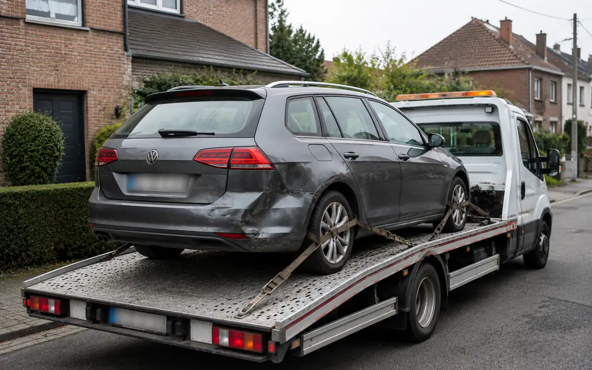 Autowrak verkopen, met gecertificeerde vernietiging